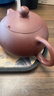京东京造 宜兴紫砂壶手工【原矿紫泥】煮茶泡茶壶茶具 西施壶210ml礼盒装 实拍图