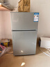 新飞冰箱小型租房用 一级能效冷 藏冷冻两用1-2人家用小冰箱 出租房双门电冰箱办公室两门 25年升级 58A118LS一级能效【高性价比】银 实拍图
