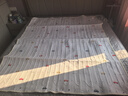 彩虹双人自动断电智能定时双温双控除螨无纺布电热毯电褥子1.8*1.5米 实拍图
