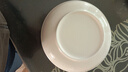 泰鑫兴10英寸（26cm）2只装 陶瓷釉下彩白瓷盘子菜盘果盘家用深盘 实拍图