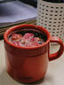 虎牌（TIGER）保温杯不锈钢双层真空办公咖啡杯MCI-A28C-R深红色280ml 实拍图