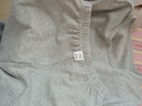 三枪中大童秋衣秋裤A类青少年抗菌男童圆领长袖纯棉内衣套 麻灰 160 实拍图