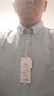 京东京造【纯棉牛津纺】休闲衬衫男长袖男衬衫外套秋冬男 浅蓝43 实拍图