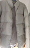 网易严选25新品90鸭绒超蓬羽绒服休闲面包服石墨烯保暖轻量抗菌防泼水 25秋冬立领-筠雾绿 XL 实拍图