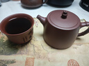 百年利永宜兴紫砂壶纯全手工原矿紫泥泡茶壶功夫茶具竹节汉铎一壶两杯套装 竹节汉铎 240ml 原矿紫泥 实拍图