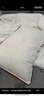 水星家纺枕头枕芯酒店枕头护颈枕头芯家用单个纯棉抗菌可水洗中枕48x74cm 实拍图