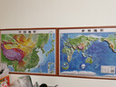 北斗新版中国和世界地形图3d立体凹凸浮雕地图地理挂图三维地貌地图挂图学生教学专用版学生文具书桌墙58cm   实拍图