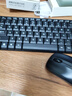 罗技（Logitech）MK220 键鼠套装 无线键鼠套装 办公键鼠套装  多媒体键鼠套装 带无线2.4G接收器 黑色 实拍图