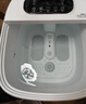 美的（Midea）泡脚桶杀菌足浴盆加热暖脚自动按摩保暖洗脚盆熏蒸暖泡喷淋生日礼物送男女友长辈 ZL310温泉桶 实拍图