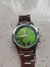 新款手表男士石英潮流商务钢带腕表 经典绿水鬼 实拍图
