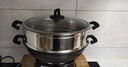 荣事达（Royalstar）电炒锅电蒸锅电煮锅山东锅家用铸铁炖蒸煮一体多功能蒸笼蒸包子RS-FT36带蒸笼家电 实拍图