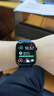 Apple/苹果 Watch Series 10 智能手表蜂窝款42毫米亮黑色铝金属表壳浓墨色回环式运动表带MWXP3CH/B 实拍图