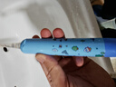 马博士儿童电动牙刷3-6-12岁-15岁声波震动充电式牙刷发光蓝色+8个刷头 实拍图