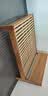 源氏木语实木床现代简约橡木双人床北欧卧室家用原木风|京仓款 实拍图