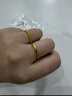 周六福（ZLF） 黄金戒指女足金莫比乌斯环素戒叠戴手饰ZERO 计价 13号-1.3g 实拍图