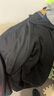 布先生佟大为明星同款春秋可机洗毛T羊毛衫男士毛衣纯色针织打底衫 【圆·领】钢琴黑 L /175 实拍图