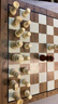 冠小二国际象棋小学生儿童带磁性折叠便携实木棋盘高档chess西洋棋比赛 实拍图