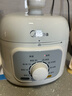 美的（Midea）一人食电压力锅1.8L 白玉晶釜 开盖火锅 一键排气 免浸泡杂粮饭1-3人家用MY-E2400电饭煲高压锅 实拍图