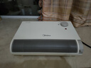 美的（Midea）【浴室新贵】暖风机浴室/台壁两用取暖器/石墨烯极速升温/节能小太阳抗菌过滤低噪音可移动HFS20XQ 实拍图
