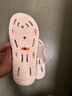 京东京造【浴室拖】拖鞋女士软弹速干漏水拖鞋eva浴室凉拖糖果粉37-38 实拍图