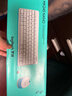 罗技（Logitech）MK245 Nano 键鼠套装 无线键鼠套装 办公键鼠套装 紧凑型 可调支架 带无线2.4G接收器 白 实拍图