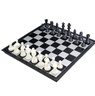 友邦（UB） 国际象棋黑白色磁性可折叠便携培训教学用棋 3810B-C(中号) 实拍图