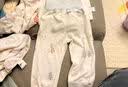 童泰宝宝套装春秋季纯棉婴儿衣服男女儿童家居服内衣秋衣秋裤套头睡衣 蓝色【高腰款 50S高支】 100 cm（肩开按扣）(偏大,建议选小一码) 实拍图