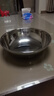 【不锈钢】和面盆厨房烘焙家用火锅盆洗菜打蛋汤锅盆醒面盆料理盆 32cm【热卖款】不锈钢 和面盆 实拍图