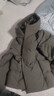 优衣库男装女装无缝羽绒连帽外套夹克羽绒服478279 37 栗色 S 实拍图