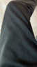 优衣库HEATTECH仿羊羔绒运动长裤男装女装保暖抓绒加绒裤子469966 07 青灰色 M /170/80A 实拍图