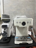 柏翠(petrus)【政府补贴】咖啡机意式浓缩家用小型半自动蒸汽打奶泡PE3833 海盐小方 实拍图