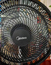 美的（Midea）【超级单品】七叶轻音立式电风扇家用柔风落地扇台式桌面小型风扇大风量节能摇头宿舍电扇 SAF30AB 实拍图