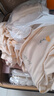 雅特茂月子服纯秋冬季产后棉孕妇睡衣款产妇待产喂奶哺乳家居服 秋冬款220g（送胸垫）奶酪色9-1450 XL 实拍图