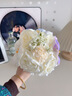 京东鲜花创意手捧花成品绢花假花仿真花束订婚领证结婚花束摄影拍照出片 实拍图