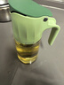 居元素 玻璃油壶自动开合油瓶防漏不挂油大容量酱油醋调味瓶500ml果粉绿 实拍图