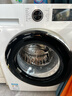 三星（SAMSUNG）【国家补贴】AI神维纳斯滚筒洗衣机全自动超薄10公斤大容量蒸汽除菌洗衣机WW10DG5U24AWSC月光白 白 实拍图