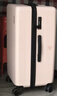 银座大容量行李箱可登机旅行箱密码拉杆箱抗压耐磨 冰莓粉 24英寸 实拍图