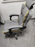 奥伦福特 电脑椅办公椅子电竞椅家用人体工学椅老板椅主播靠背椅皮革转椅 工学椅-灰+搁脚+乳胶【二代】 实拍图