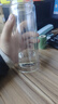 富光男女士双层玻璃杯 高硼硅玻璃304茶隔水杯子 带茶隔泡茶杯320ml 实拍图
