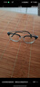 蔡司（ZEISS）镜片近视眼镜框男半框防蓝光辐射可配带散光度数眼睛女钛合金镜架 升级钛材 黑银 眼镜框( 八大仓库直发） 实拍图