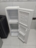 HYUNDAI（韩国现代）小冰箱迷你小型家用冷藏冷冻宿舍出租房办公室双开门二门电冰箱节能省电 118L白【行业热卖+店铺热卖】 实拍图