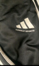 阿迪达斯（adidas）长裤男女秋冬宽松透气直筒裤跑步运动防风休闲裤  黑白 L 实拍图