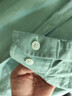 京东京造【纯棉牛津纺】休闲衬衫男长袖男衬衫外套秋冬男 绿43 实拍图
