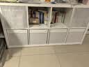 宜家（IKEA）DRONA德洛纳多用收纳盒家用卧室书房收纳箱收纳筐盒子 白色33x38x33cm 实拍图