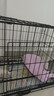 宠乐乖（CHONGLEGUAI）狗笼猫笼狗笼子中小型犬幼犬加粗加密折叠猫笼子猫咪兔笼具760JC 实拍图