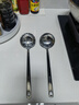 美厨（maxcook）不锈钢火锅勺 汤勺漏勺菜勺漏勺加厚加长 2件装MCCU3956 实拍图