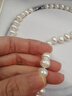 周大生珍珠项链淡水珠典雅全珠项链送女生生日礼物扁圆(9-10mm) 晒单实拍图