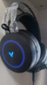 雷柏（Rapoo） VH160有线游戏耳机 三角洲行动fps吃鸡听声辨位无畏契约头戴式电竞耳机虚拟7.1声道降噪麦克风 实拍图