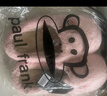 大嘴猴（Paul Frank）棉拖鞋男女情侣时尚简约厚底家居保暖冬季拖鞋PF6661粉色260 实拍图