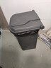天枢垃圾桶大号100升大容量商用酒店物业室外户外环卫分类带盖带轮果皮箱黑色其他垃圾 实拍图